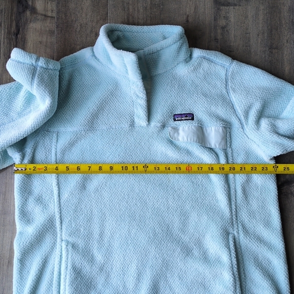 patagonia womens Size 2XL re-tool snap-t fleece pullover Blue - Picture 5 of 6